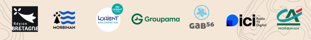 Logos des partenaires de la Rando Bretagne